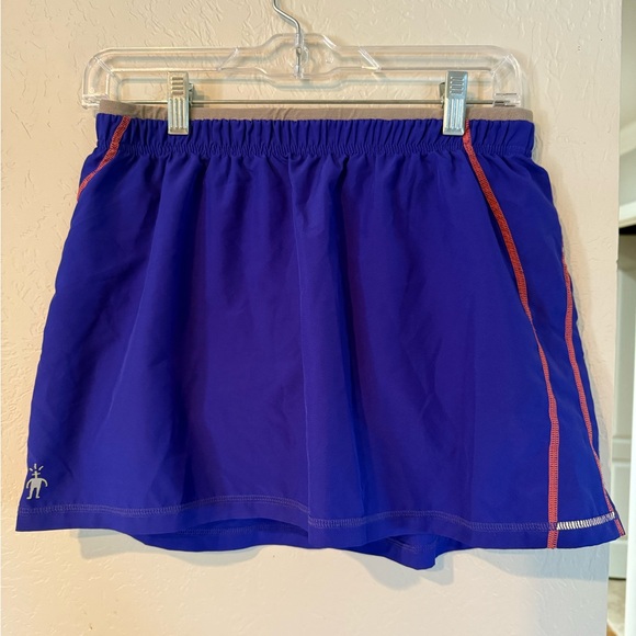 Smartwool Women’s Size Medium Cobalt Blue Athletic Skirt Skort Tennis Golf - Picture 1 of 4